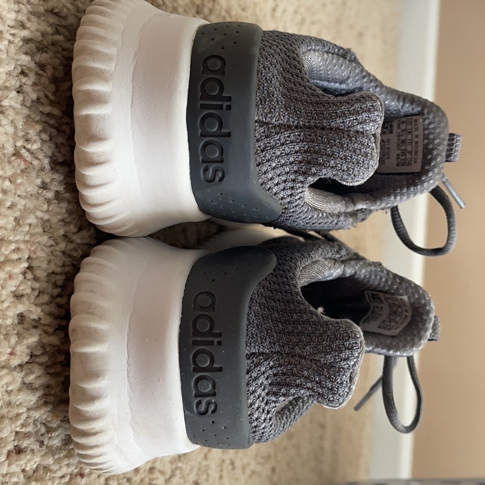 Grey Adidas Cloudfoam size 6 - Picture 5 of 6